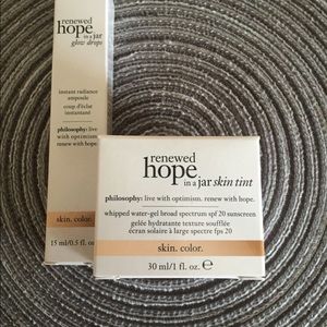NWOT Philosophy Renewed Hope Skin Tint/ Glow Drops
